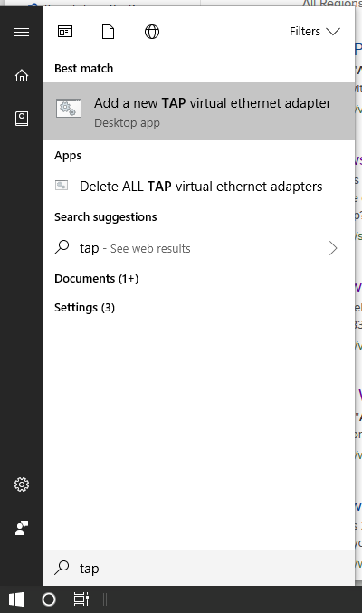 cant install tap driver windows 10